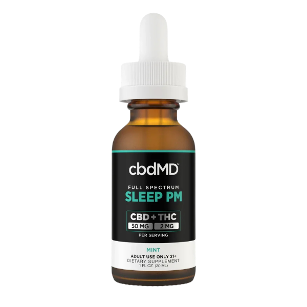cbdMD Broad Spectrum CBD PM Oil Tincture