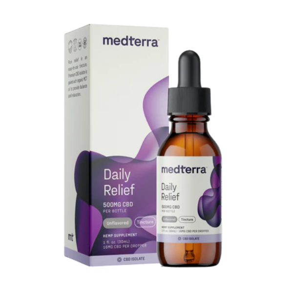 Medterra Daily Relief CBD Isolate Oil