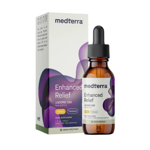 Medterra Enhanced Relief Broad Spectrum CBD Oil